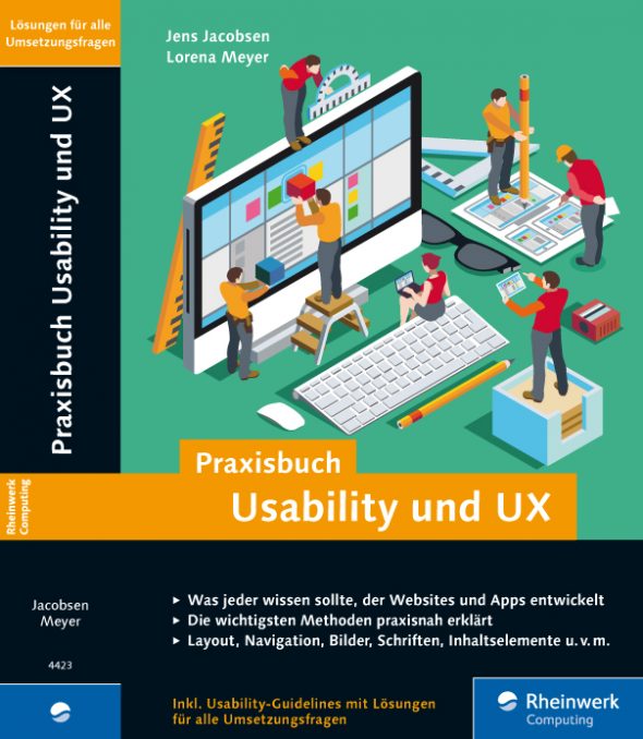 Praxisbuch Usability und UX, Verlag Rheinwerk Computing