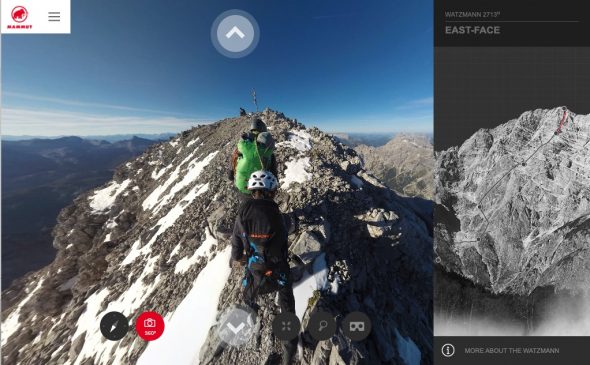Watzmann-Gipfel 360 Grad