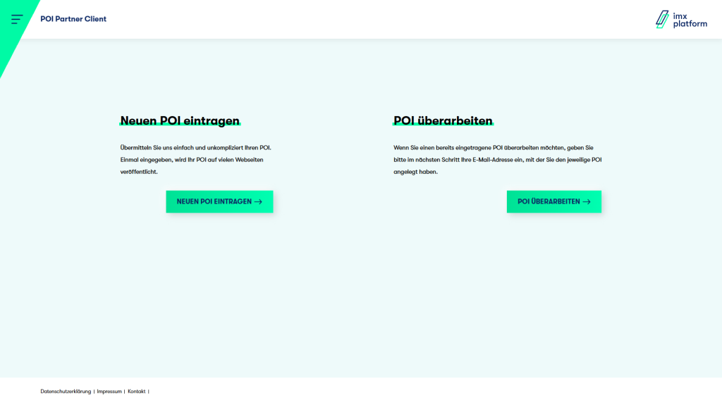 Der POI-Partner Client macht den Informationsaustausch mit Externen unkompliziert möglich.